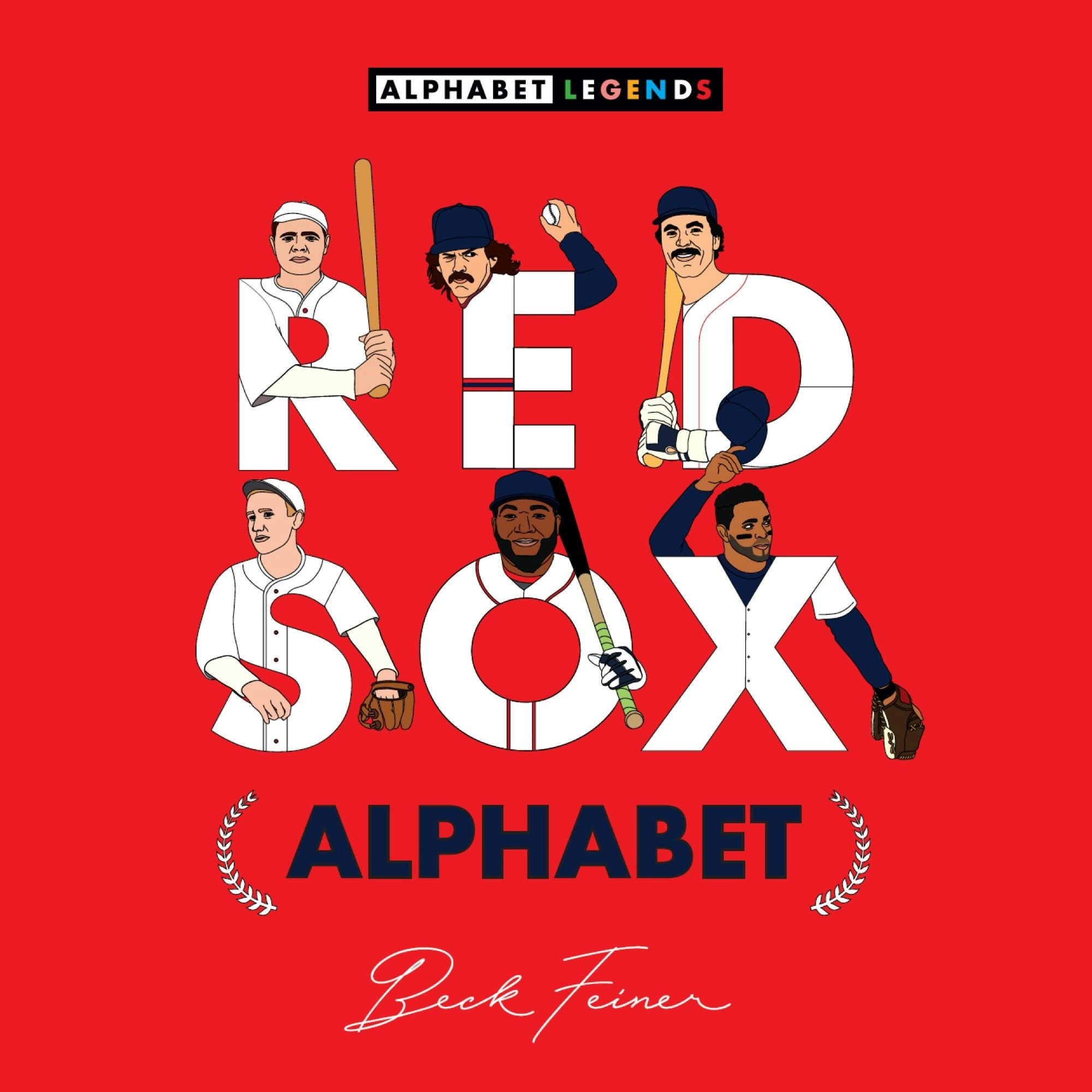 Book cover image for Red Sox Legends Alphabet ISBN: 9781763865235